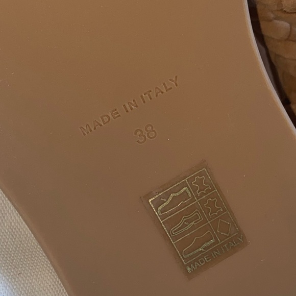 GIA Borghini x RHW Flat Thong Suede Sandals | Brown - Picture 7 of 10